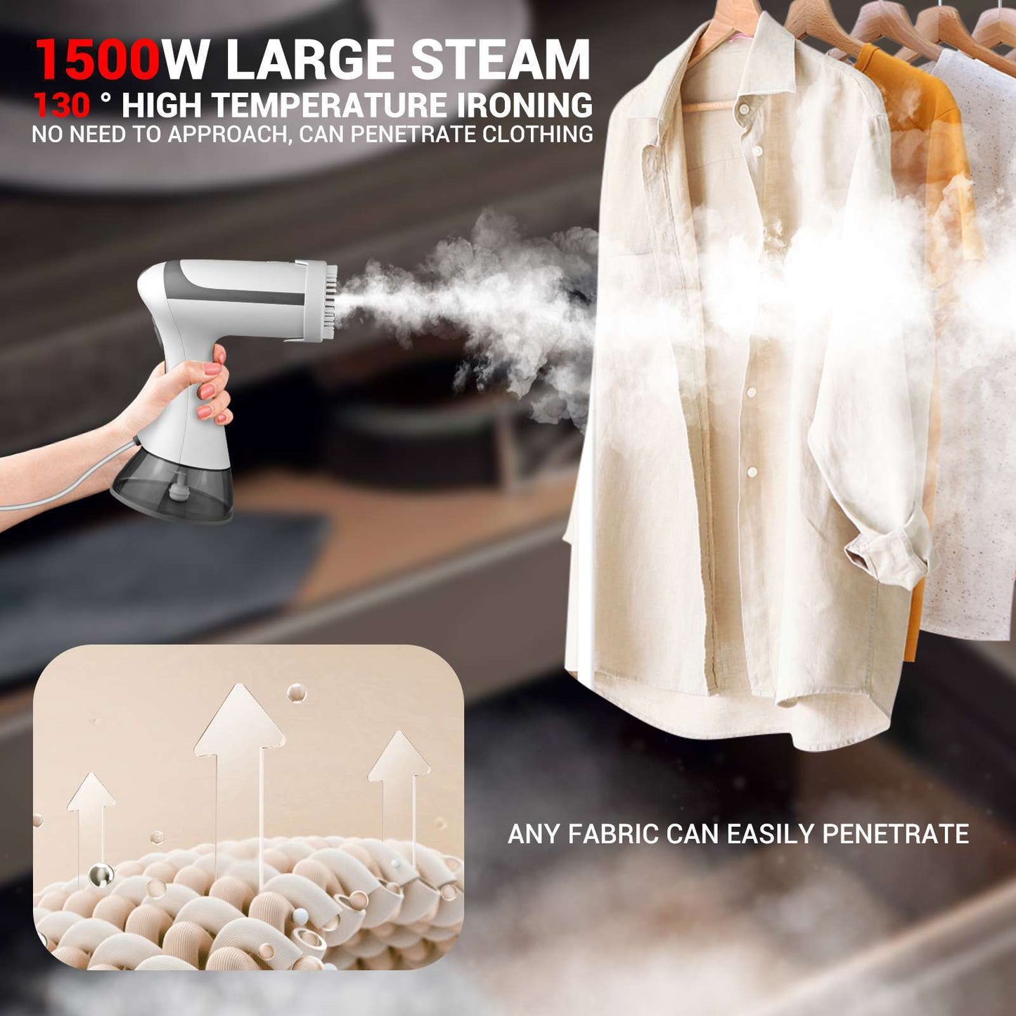 Home handheld garment steamer