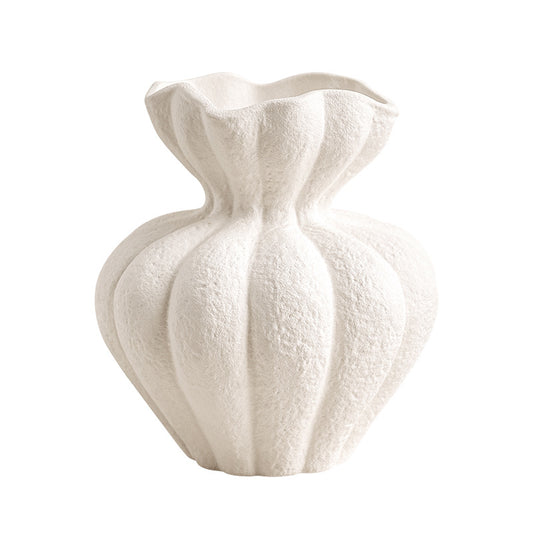 French-style white elegant decorative vase
